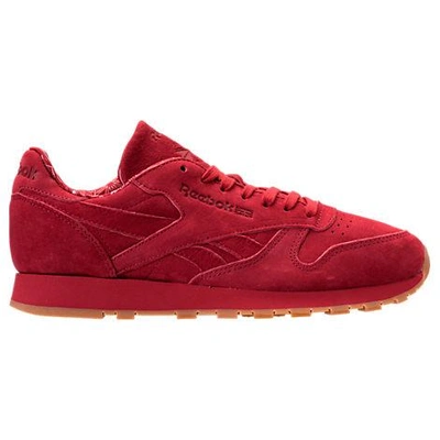 Amplia gama Collar recurso Reebok Men's Classic Leather Tdc Casual Sneakers From Finish Line In Red |  ModeSens