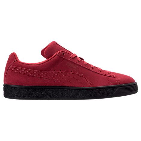 puma suede red sole