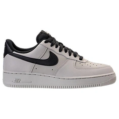 Shop Nike Men's Air Force 1 Low Casual Shoes, Grey