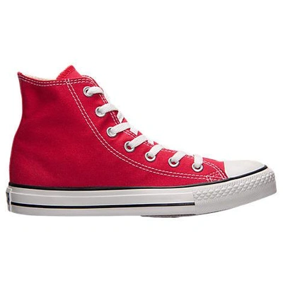 Shop Converse Unisex Chuck Taylor Hi Top Casual Shoes, Red