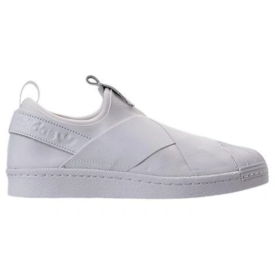 Shop Adidas Originals Adidas Women's Originals Superstar Slip-on Casual Shoes In White