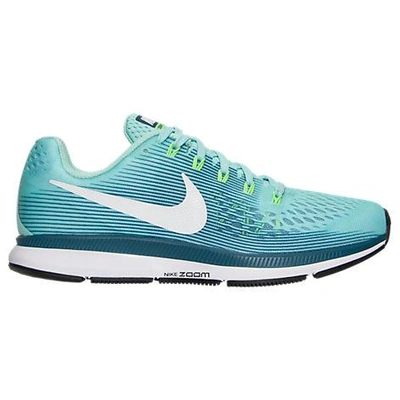 Shop Nike Women's Air Zoom Pegasus 34 Running Shoes, Blue
