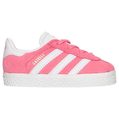 girls white gazelles