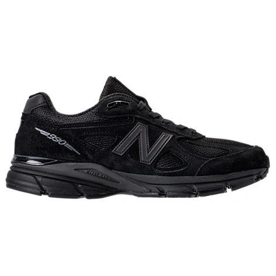 Shop New Balance Men's 990 V4 Running Shoes, Black - Size 11.5