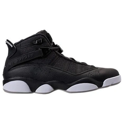 Shop Nike Men's Air Jordan 6 Rings Basketball Shoes, Black