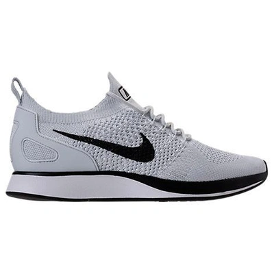 Shop Nike Men's Air Zoom Mariah Flyknit Racer Running Shoes, White - Size 10.0