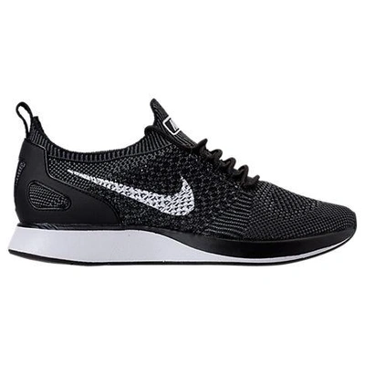Shop Nike Women's Air Zoom Mariah Flyknit Racer Casual Shoes, Black