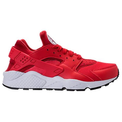 Shop Nike Men's Air Huarache Run Running Shoes, Red