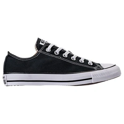 Shop Converse Men's Chuck Taylor All Star Low Top Casual Shoes In Black