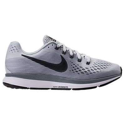 Shop Nike Women's Air Zoom Pegasus 34 Running Shoes, Grey