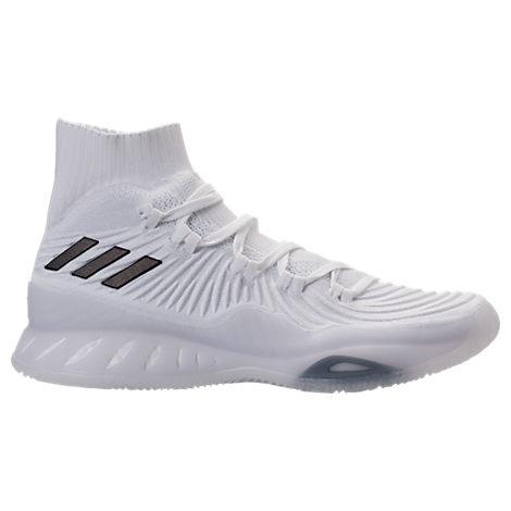 mens white adidas basketball shoes