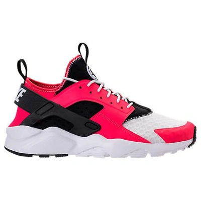 Shop Nike Men's Air Huarache Run Ultra Casual Shoes, Red