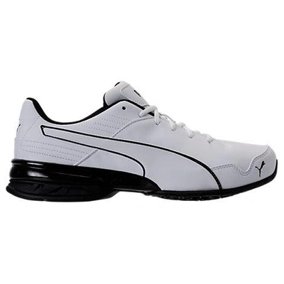 Shop Puma Men's Super Levitate Running Shoes In White/black