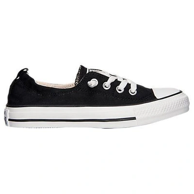 Shop Converse Women's Chuck Taylor All Star Shoreline Casual Shoes In Black