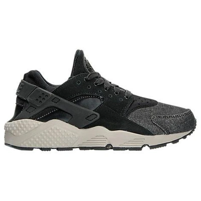 Shop Nike Women's Air Huarache Run Se Running Shoes, Black