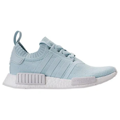 Shop Adidas Originals Women's Nmd R1 Primeknit Casual Shoes, Blue