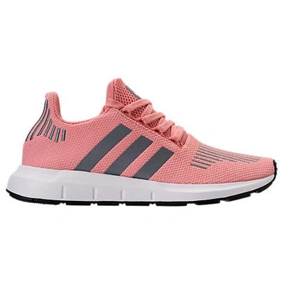 Shop Adidas Originals Women's Swift Run Casual Shoes, Pink