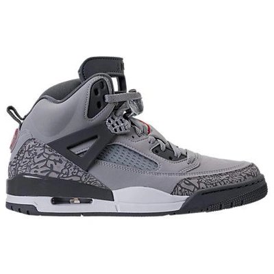 Shop Nike Men's Air Jordan Spizike Off-court Shoes, Grey
