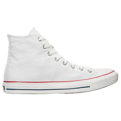 Converse Men's Chuck Taylor All Star High Top Casual Shoes In White