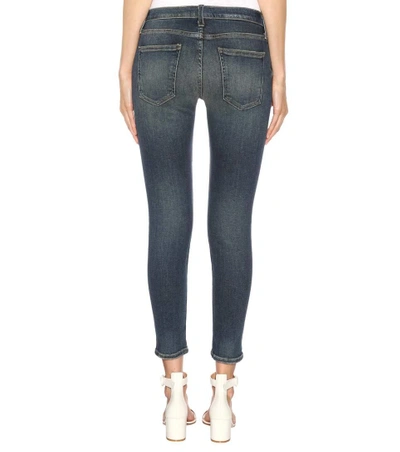 Shop Current Elliott The Stiletto Skinny Jeans In Blue