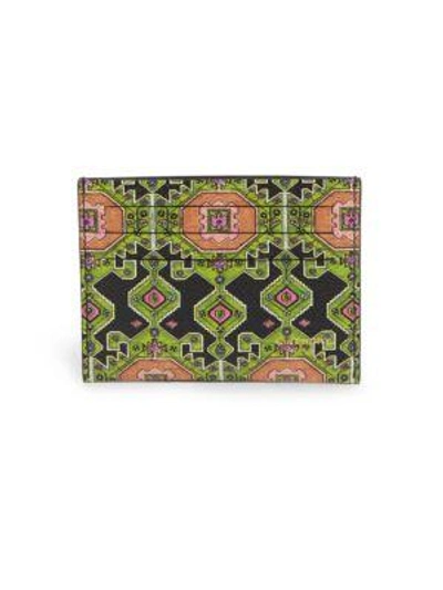 Shop Givenchy Printed Card Case In Multicolor