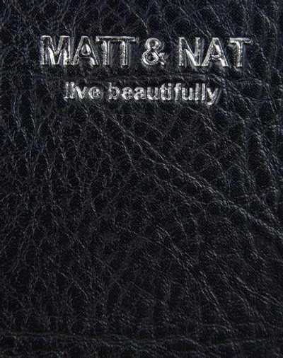 Matt & Nat Backpacks In Black