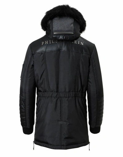 Shop Philipp Plein Coat Long "hiei"