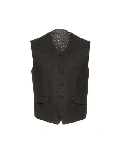 Shop Dolce & Gabbana Suit Vest In Lead