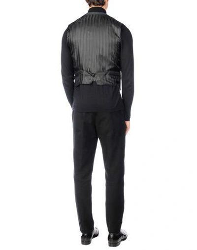 Shop Dolce & Gabbana Suit Vest In Steel Grey