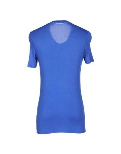 Shop Dsquared2 Undershirt In Blue