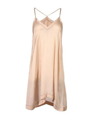 Shop Isabel Marant Étoile Short Dresses In Light Pink