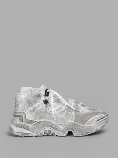 Shop Vetements X Reebok Men's White Genetically Modified Pump Sneakers In In Collaboration With Reebok