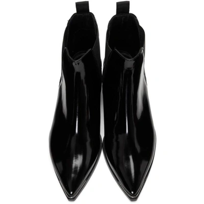 Shop Acne Studios Black Jensen Boots