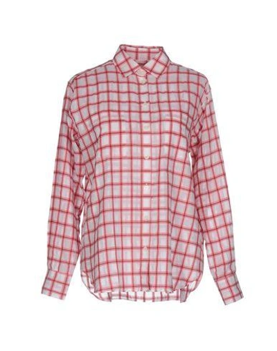 Shop Paul & Joe Checked Shirt In Pink