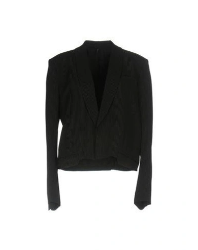 Shop Helmut Lang Suit Jackets In Black