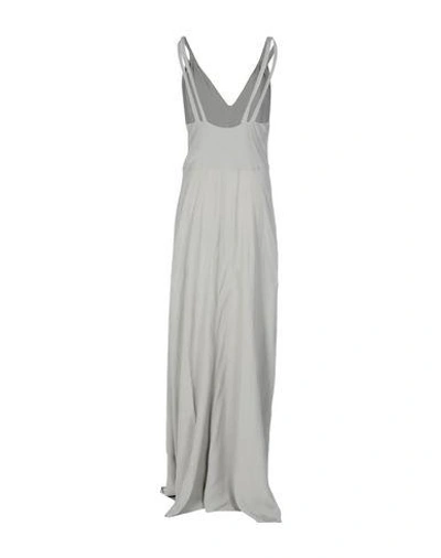 Shop Intropia Long Dress In Light Grey