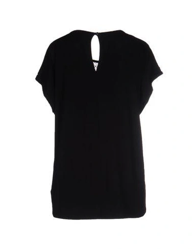 Shop 7 For All Mankind T-shirt In Black