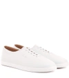 THE ROW DEAN LEATHER SNEAKERS,P00282079-8