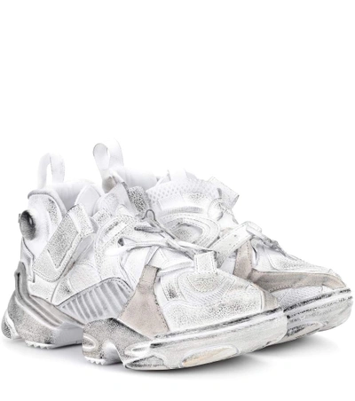 Vetements White Reebok Edition Genetically Pump High-top | ModeSens