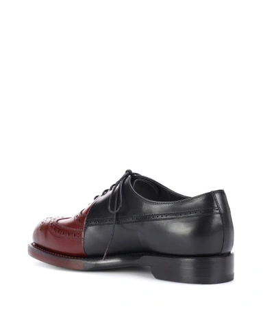 Shop Pierre Hardy Leather Oxford Shoes In Multicoloured