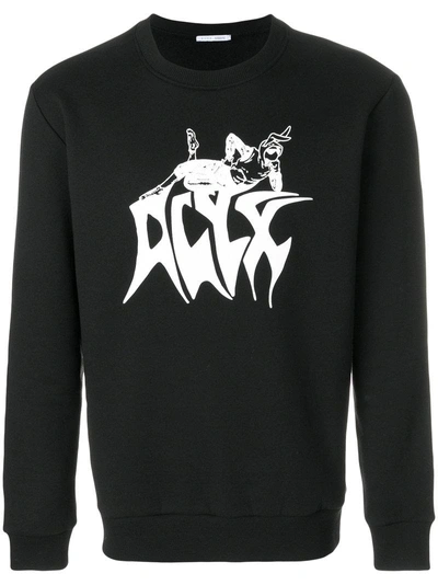 Shop Alyx - Logo Print Sweatshirt  In Black