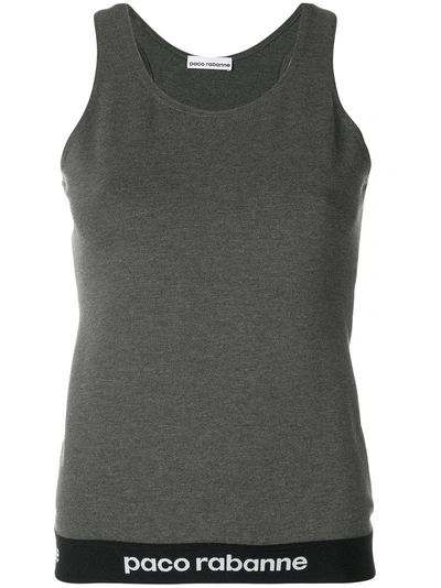 Shop Rabanne Fitted Tank Top