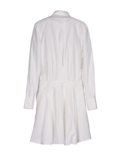 Shop Derek Lam Shirt Dress In White