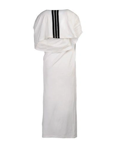 Shop Y-3 Long Dress In White