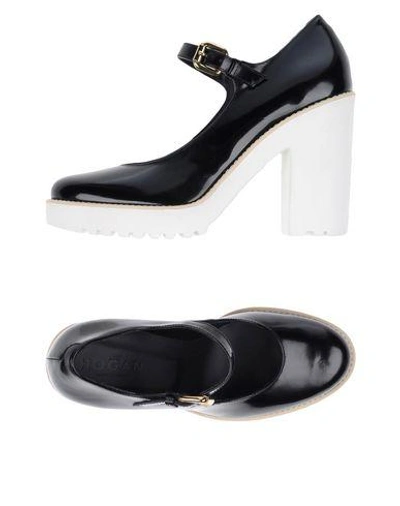 Shop Hogan Pumps In Black