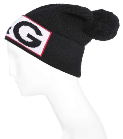 Shop Dolce & Gabbana Knitted Wool-blend Hat