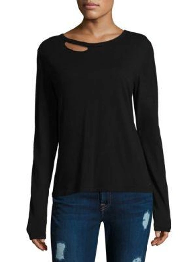 Shop N:philanthropy Harrison Cotton Tee In Black