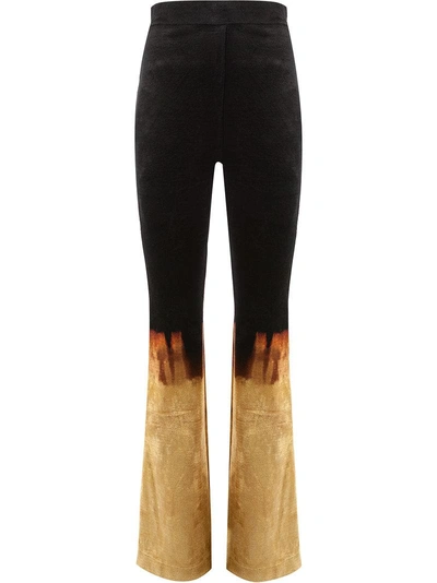 Shop Balmain Fire High Waisted Trousers