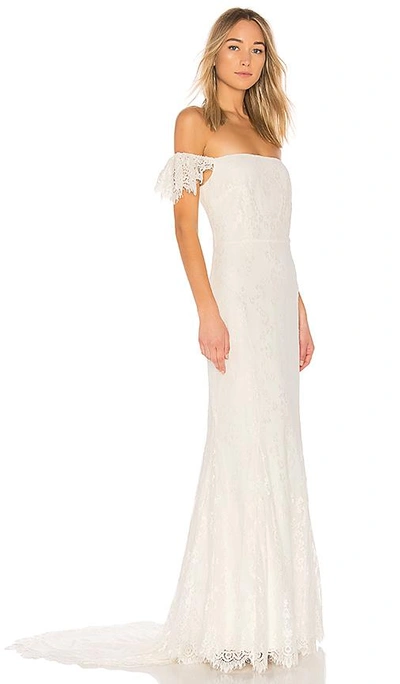 Shop Daughters Of Simone X Revolve Rori Gown In White