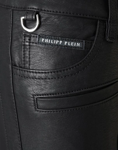 Shop Philipp Plein Biker "new Biker" In Black